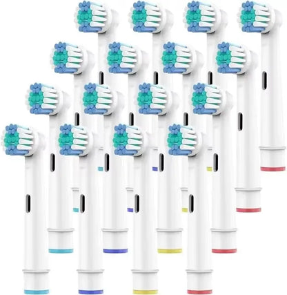 4/12/16/20 Pcs Electric Toothbrush Replacement Brush Heads Compatible with Oral-B Braun Professional - Soft Bristles Dental Care