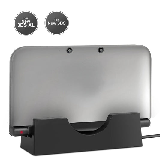 For Nintend New 3DS/New 3DS XL/LL Charging Stand Charging Station Dock USB Charger Dock Station Stand With USB Charging Cable