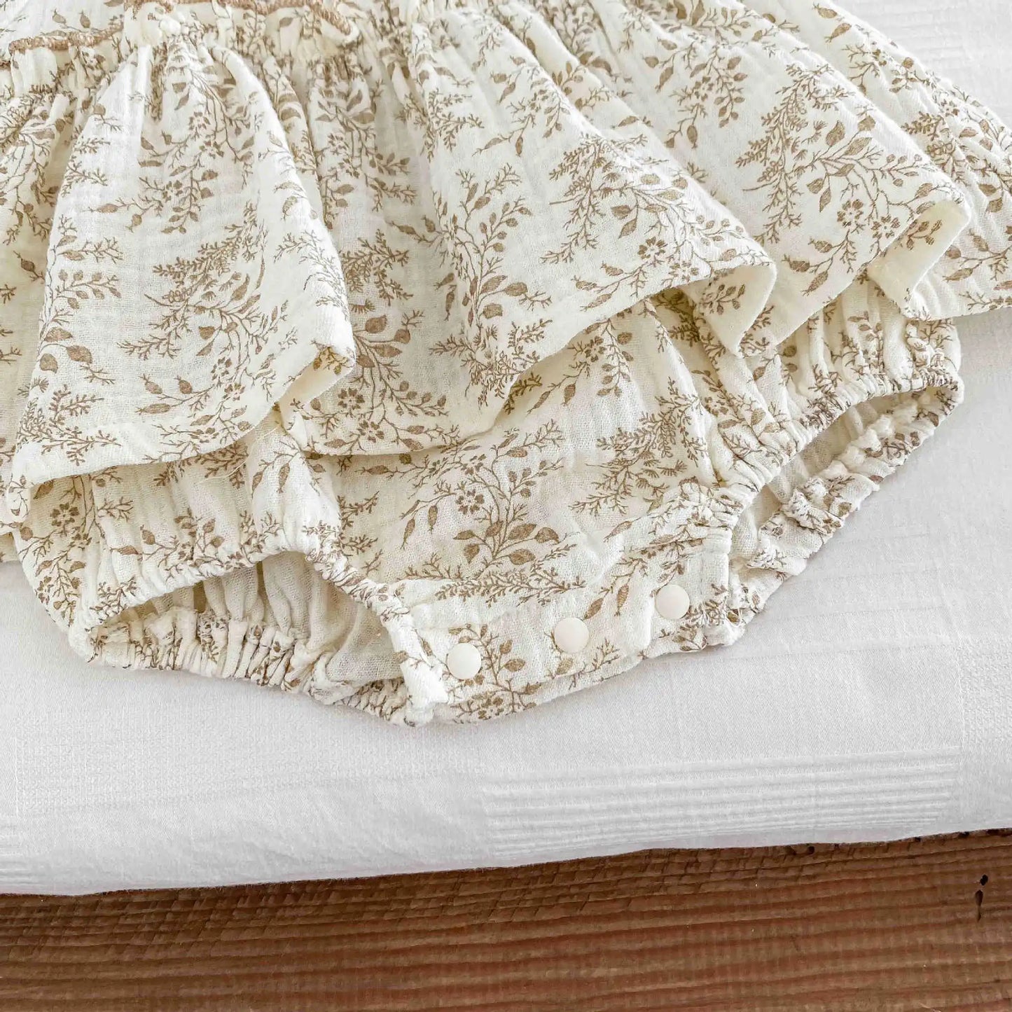 0-24M Baby Clothes Summer Baby Girl Bodysuit Floral New Female Baby Small Flying Sleeve Romper Dress Newborn One-piece Jumpsuit