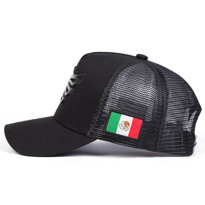 Unisex Mexican Eagle Label Baseball Net Caps Spring and Summer Outdoor Adjustable Casual Hats Hip Hop Hat Sunscreen Hat