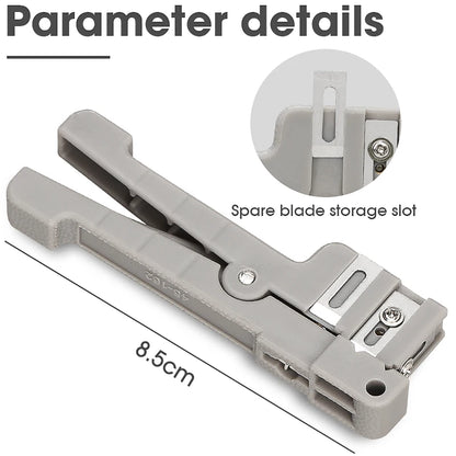 45-162 45-163 45-165 Fiber Optic Stripper Coaxial Cable Stripper Optical Cable Slitter Wire Stripper Tool Beam Tube Stripper
