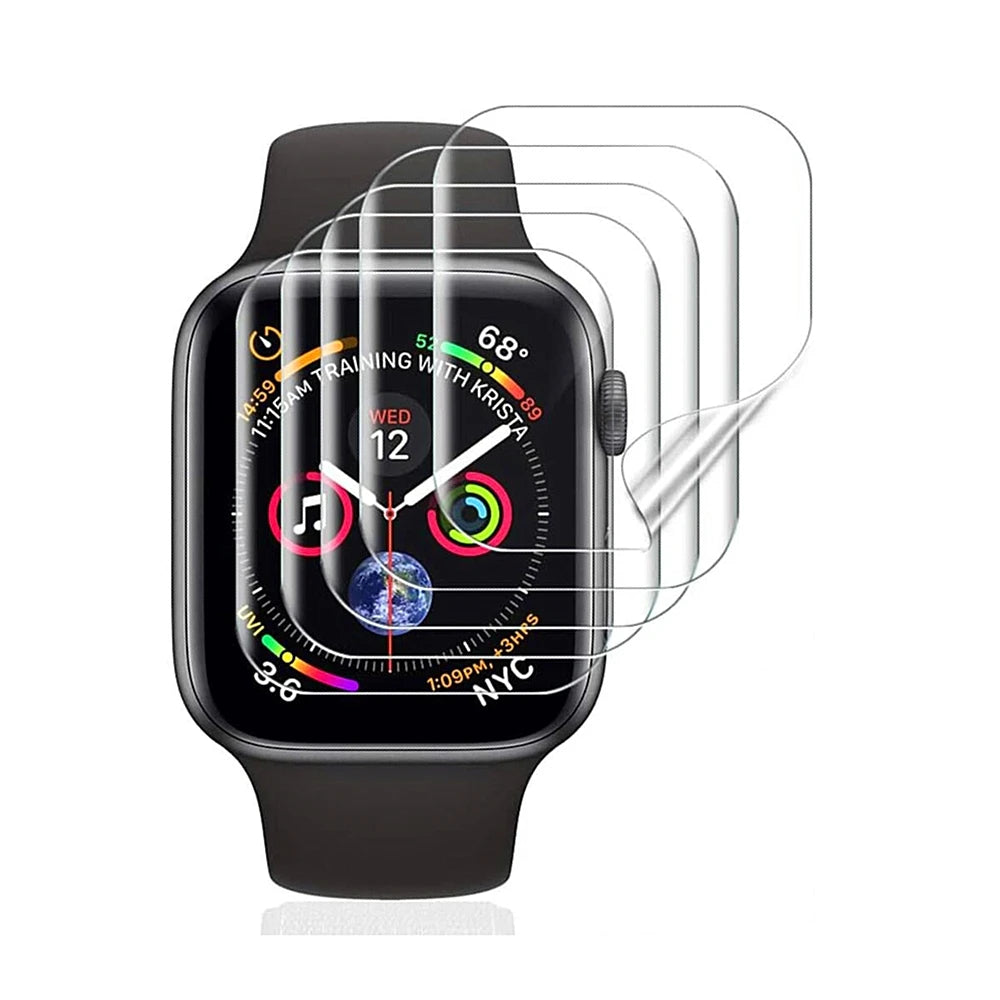 5Pcs/lot Hydrogel Film Screen Protector for Apple Watch Series 9/8/7/6/5/4 41mm 44mm 45mm TPU Clear HD Protective For iwatch