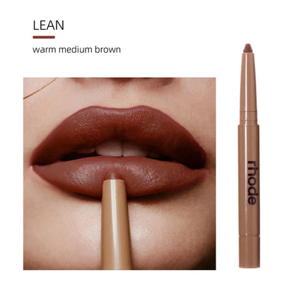 Rhode Skin Peptide Lip Shape Pen Lip Liner Long Lasting Lip Tint Pencil Pen Makeup Lipstick Powder Blusher Gloss Makeup Lipliner