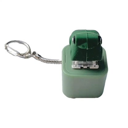 Croaking Frog Fidget Toy Keychain Rechargeable Frog Keychain with Sound & LED Lights, Funny Frog Keyboard Clicker Stress Relief