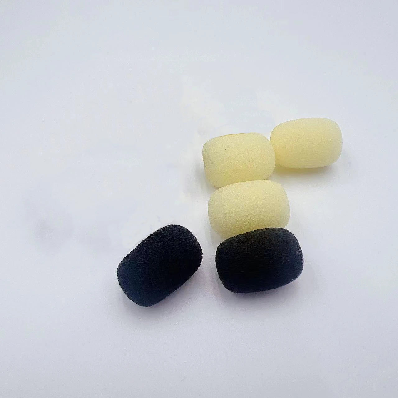 R Miniature Sponge Invisible Microphone Special Foam Cover Smallest Skin Color Mini Mic Sponge Microphone Replacement Windscreen