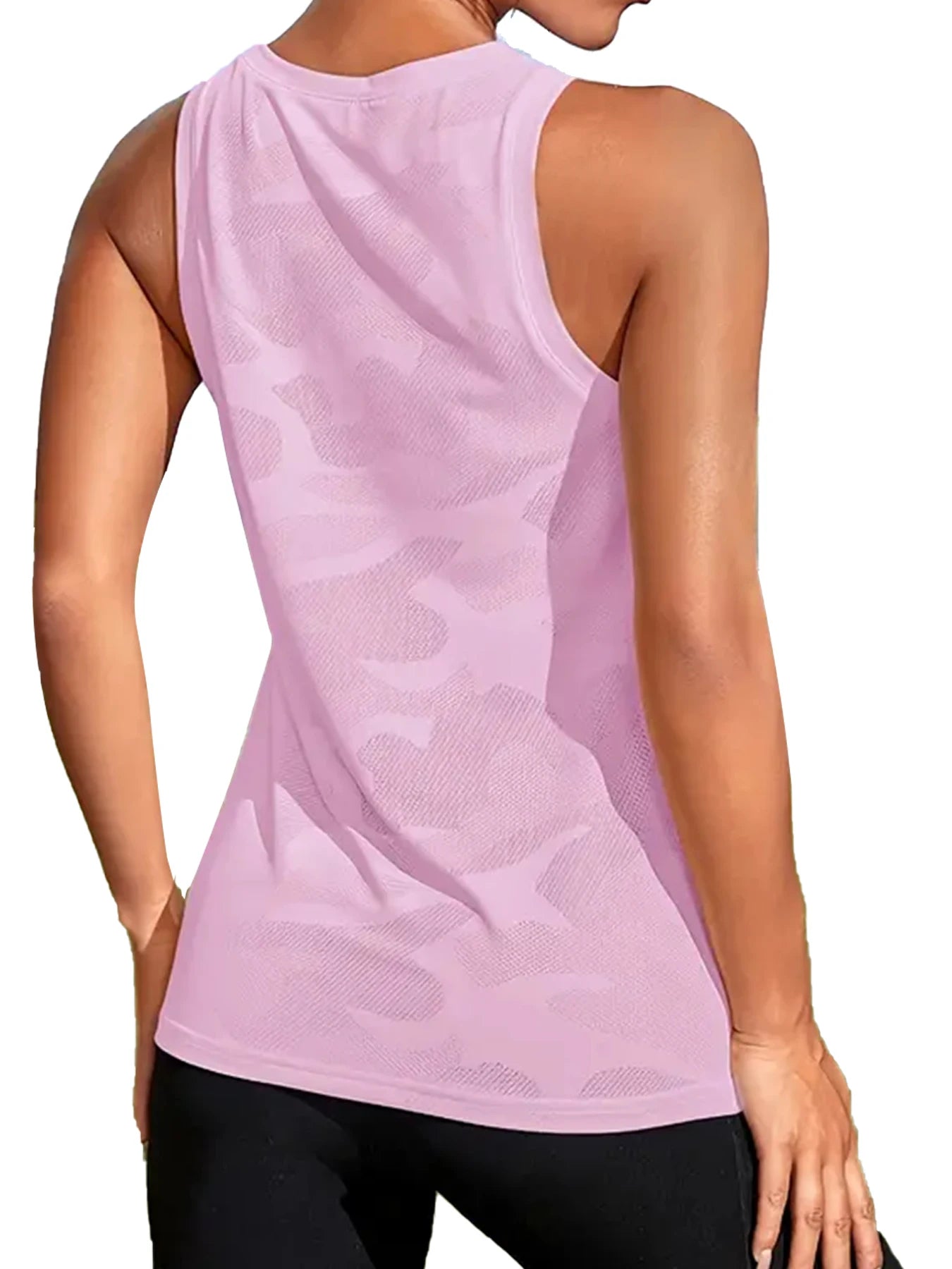 Womens Super Soft Sport Tank Tops Moisture Wicking Quick Dry Breathable Mesh for Running Tennis Yoga