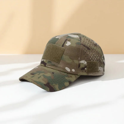 Camouflage Baseball Cap Breathable Sun Protection Hat Outdoor Sports Hunting Hiking Camping Fishing Sun Hats