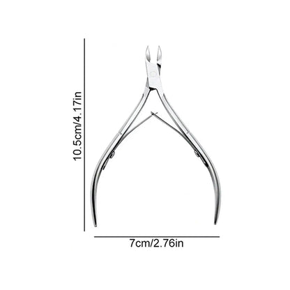 Nail Professional Stainless Steel Nail Cutter Scissor Nippers Muti Function Cuticle Pusher Remover Nail Care Manicure Tools Kits