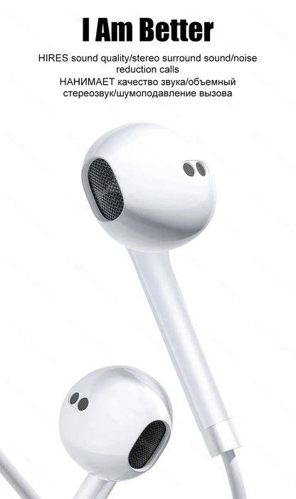 Original Type C In-Ear Earphones For Xiaomi 17 Pro Max 15T 14T Redmi Note 15 14 12 13 Ultra Poco X7 F7 Pro Headset Wired Earbuds