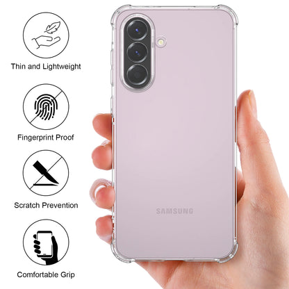 Transparent Phone Case For Samsung Galaxy A56 5G Shockproof Protective Cover For Samsung Galaxy A56 5G Shell Fundas