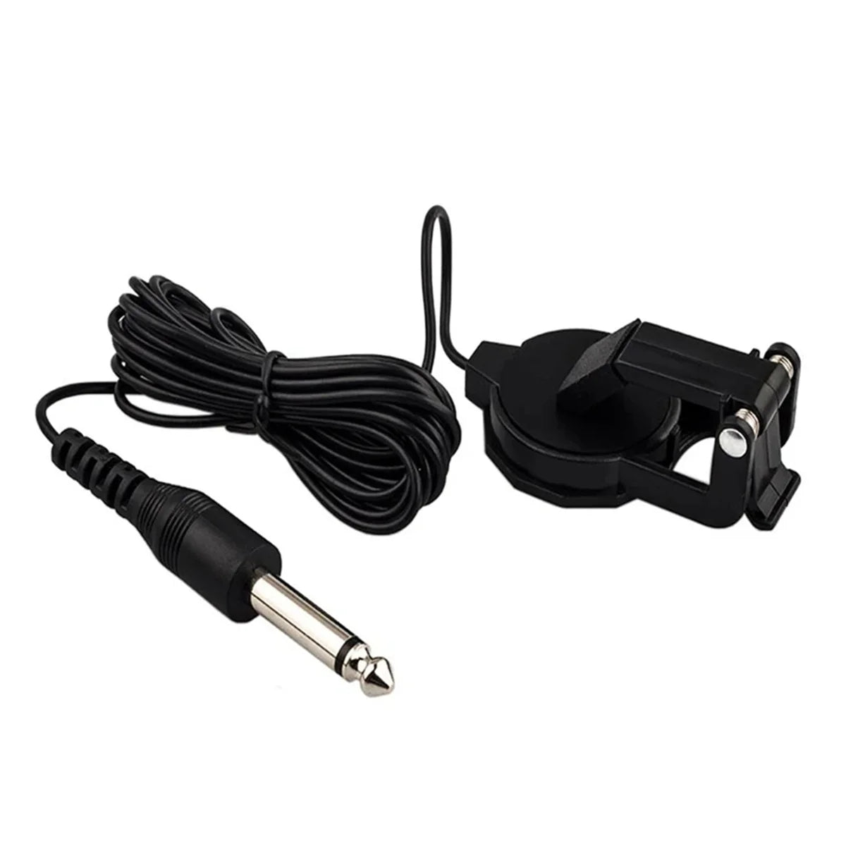 Audio Jack Clip On Pickup for Acoustic Guitar\Mandolin\Bouzouki\Violin\Banjo\Ukulele Length 2.5 M Sound Pickup Transducer