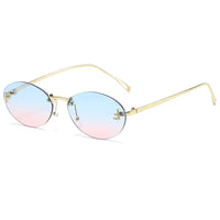 gold-blue and pink