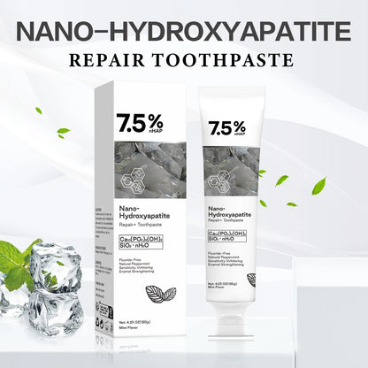 Nano Hydroxyapatite Toothpaste Remover Coffee Tea Stain Improve Bad Breath Prevent Caries Teeth Whitening Toothpaste Products