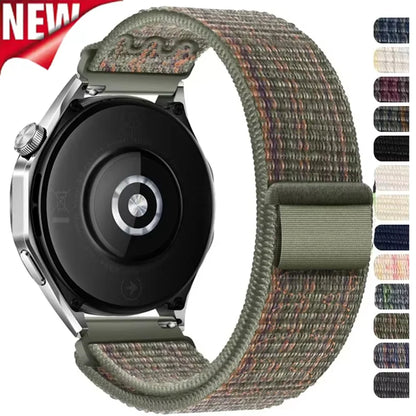 20mm 22mm Nylon Watch Strap For Huawei Watch GT 4 GT4 46mm Band Bracelet For Huawei Watch 4Pro GT3 GT2 GT 3 2 Pro 46mm Watchband