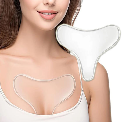 Silicone Anti Wrinkle Patches For Chest Lift Tapes Pads Necklift checklift Reusable Chest Skin Wrinkle Remover Pad Sticker
