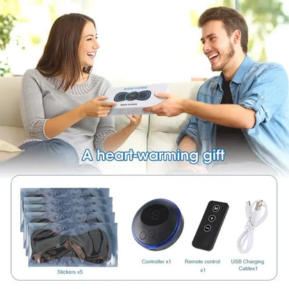 Neck Rechargeable Massager Electric Neck Massage Cervical Vertebra Massage Patch for Muscle Pain Relief,Support Dropshipping