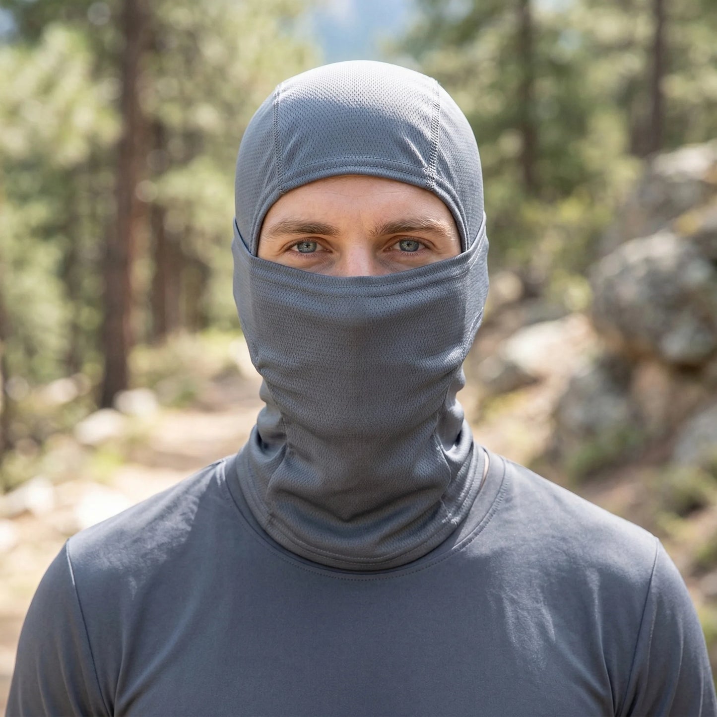 Summer Men's Women's Elastic Breathable Balaclava Hat Sunscreen Cycling Full Face Mask Scarf For Hiking Fishing Skiing