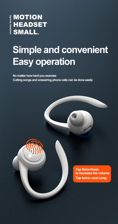 T10 Wireless Ear Hanging High Quality Bluetooth Earphones Sports Fitness headset In Ear Noise Cancelling headphones