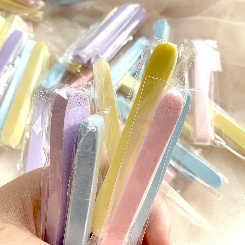 12/50PC Compressed Face Wash Wash Face Sponge Clean Face Disposable Powder Puff Face Cleansing Cotton Pad Cleansing Beauty Strip