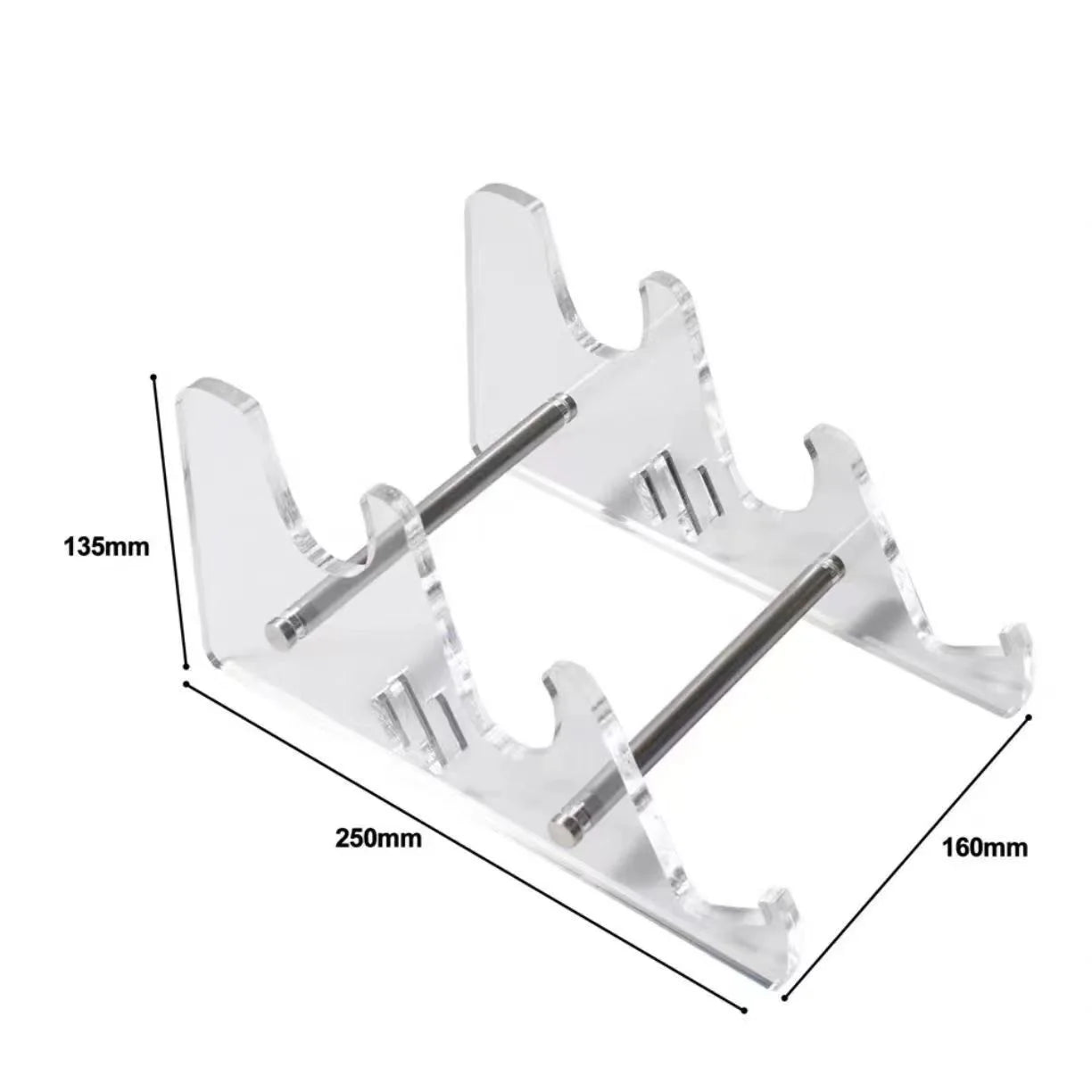 Keyboard Display Stand Transparent Acrylic Keyboard Stand for Computer Mechanical Keyboard holder layer Rack keyboard tray