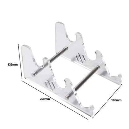 Keyboard Display Stand Transparent Acrylic Keyboard Stand for Computer Mechanical Keyboard holder layer Rack keyboard tray