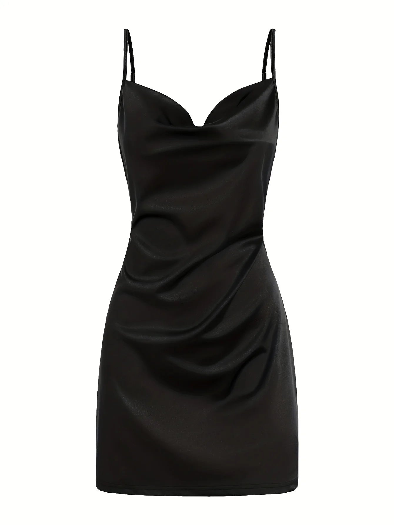 2024 Lady va va voom Satin hip suspender dress women's dress