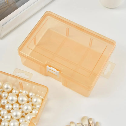 Transparent Plastic Storage Boxes For Jewelry Hardware Accessories Small Items DIY Crafts Cosmetics