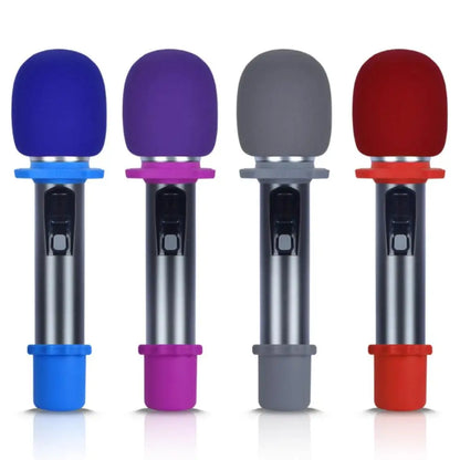 KTV Microphone Microphone Silicone Protective Cover Drop-proof Dustproof Sponge Cover