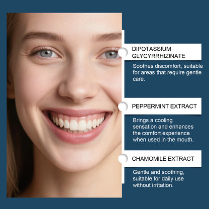 Teeth Care Gel Oral Care Gentle Gum Soothing Gel Fresh Breath Clean Travel Size Tooth Damage Serum Toothpaste Relieve