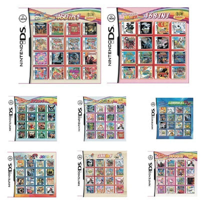 Pokemon DS NDS 3DS Game Card Simplex 486/489/500/520/5208/510/482/468 In1 Video Games Cartridge For NDS NDSL NDSi 3DS 2DS
