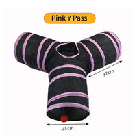 Pink Black Y tunnels