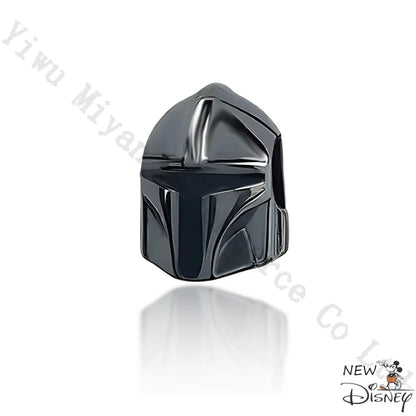 Disney 2026 Charms for Bracelet 925 Sterling Silver Darth Vader Grogu Beads Pendant DIY Jewelry Making Gift for Women Men Fans