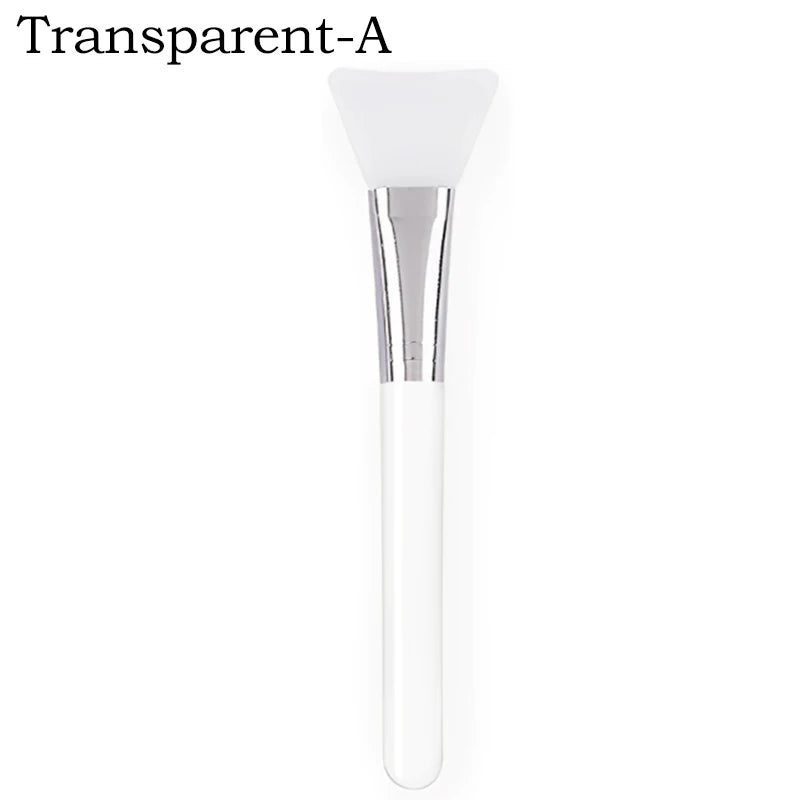 4/1pcs Silicone Face Mask Applicators Soft Head Flexible Face Mask Brushes for Mud Clay Reusable Face Mask Spatula Makeup Tools