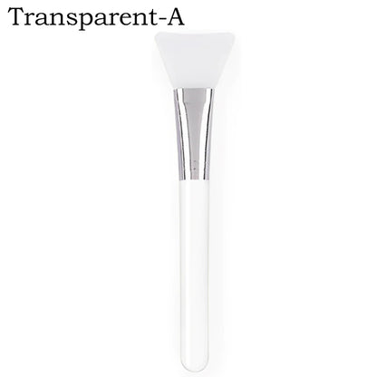 4/1pcs Silicone Face Mask Applicators Soft Head Flexible Face Mask Brushes for Mud Clay Reusable Face Mask Spatula Makeup Tools