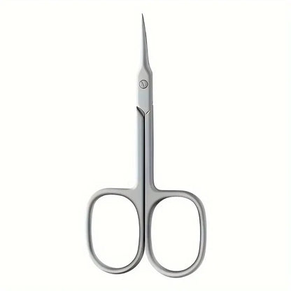Dead Skin Remover Stainless Steel Curved Tip Thin Blade Cuticle Scissors Nail Clippers Trimmer Manicure Tools Eyebrow Tools
