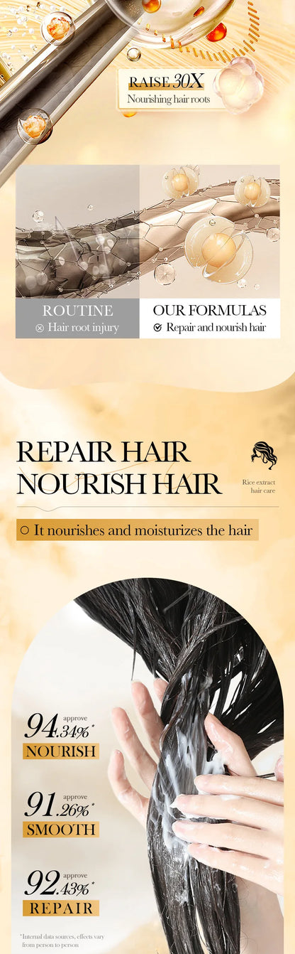 10/30/50/100/400g Magical Keratin Hair Mask 5 Seconds Repair Damaged Frizzy Hair Soft Smooth Shiny Rice Moisturizing Hair Care
