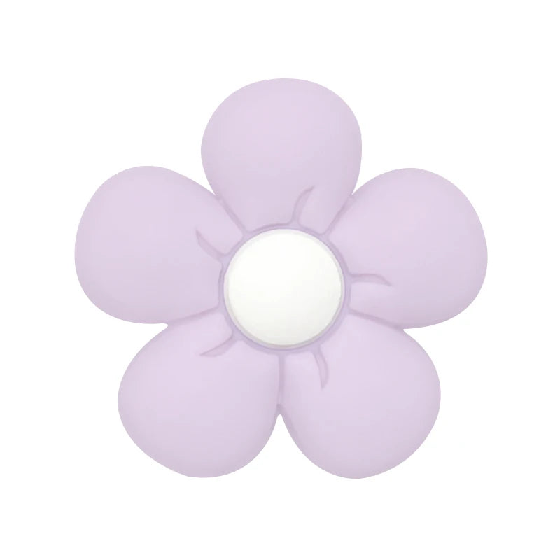 1/3/10pcs Silicone Flower Pacifier Clips Food Grade Teethers For Baby DIY Baby Soother Nursing Pacifier Chain Accessories
