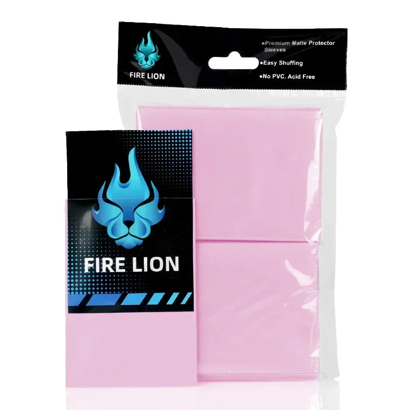 100pcs 66x91mm Card Sleeves For Trading Cards, Matte Card Sleeves Deck Card Protectors, Soft Sleeves For Standard Cards