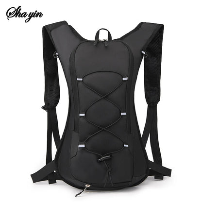 New 12L Outdoor Sport Bike Cycling Running Hiking Hydration Water Bag Storage Helmet Pack Waterproof UltraLight Bladder Backpack