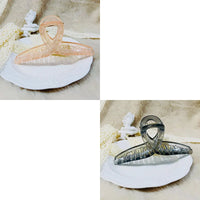 2 pcs pink gray