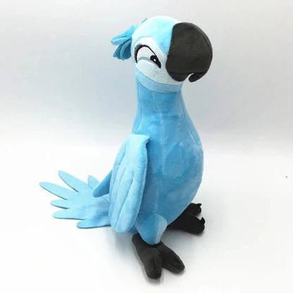 New Rio 2 Movie Cartoon Plush Toys 30cm Blue Parrot Blu & Jewel Bird Dolls Christmas Gifts For Kids Plush Toy