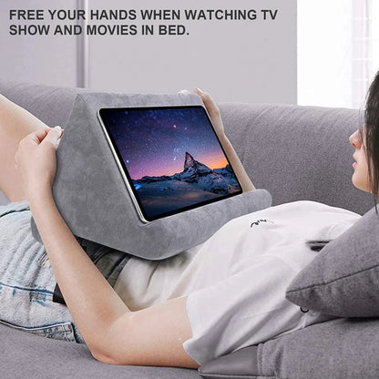 Sponge Pillow Tablet Holder for IPad Samsung Huawei Xiaomi Tablet Holder Mobile Phone Support Pillow Multi-angle Reading Stand