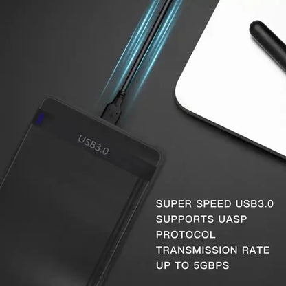 2.5-inch solid-state drive enclosure Mechanical Serial Port SATA Toolless Micro Interface USB 3.0 External Mobile Hard Disk Case