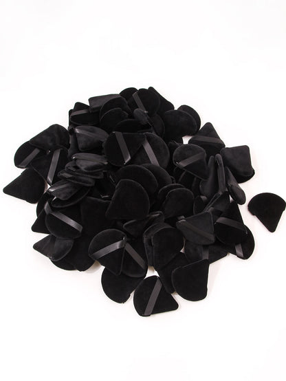 2Pcs/100Pcs  Triangle Powder Puff For Loose Powder Liquid Cosmetic Soft Plush Powder Puff Makeup Foundation Puff Makeup Tool