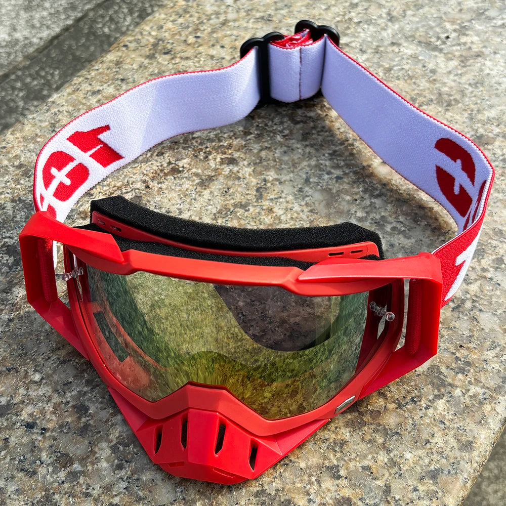 100 Off-road Goggles Motocross Glasses Motorcycle Sunglasses Man MTB ATV Mask Windproof Protection Skiing Cycling Racing Goggles