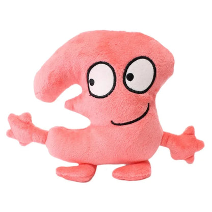 New Arrival BFDI Battle For Dream Island Plush Toy 70 Stuffed Doll Soft Animal X Number Blintz Block Marker Stapler French Fries