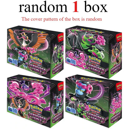 360 units/case Pokémon Scarlet & Violet 151 Prism Scale Fusion Strike English Booster Battle Transaction Gift Card Halloween
