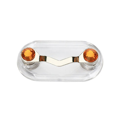 Magnetic Eyeglass Holder Keep Glasses Safe Magnetic Eyeglass Holders ID Badge Earphone