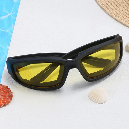 Outdoor Cycling Glasses, Eye Protection, Skiing Glasses, Cs Tactical Sunglasses, Sports Sponge Sunglasses Effectively Block 1pc