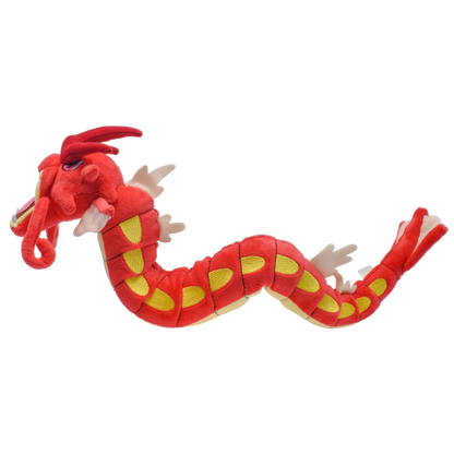 Shiny Gyarados Plush Toys Stuffed Animal Charizard Game for Collectible Gift,Soft Plushies Cartoon Character 23 Inch Red